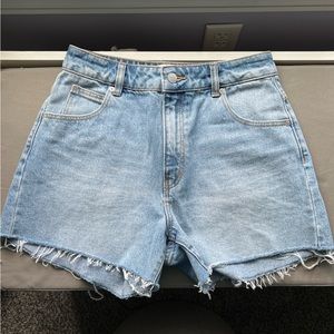 Denim shorts